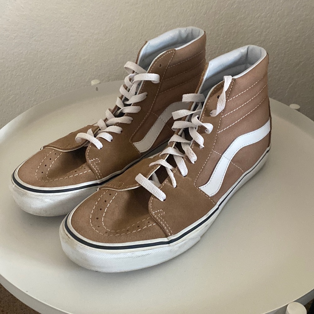 Vans Tan Suede Sk8-Hi